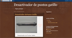 Desktop Screenshot of desactivadordepuntosgatillo.blogspot.com