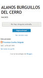 Mobile Screenshot of alanosburguillodelcerro1.blogspot.com