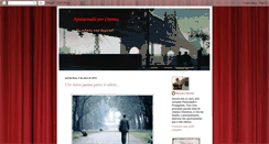 Desktop Screenshot of apaixonadaporcinema.blogspot.com