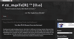 Desktop Screenshot of c2master.blogspot.com