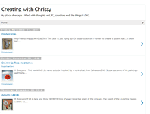Tablet Screenshot of chrissyd723.blogspot.com