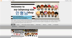 Desktop Screenshot of my-inhyeong-nim.blogspot.com