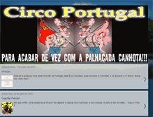 Tablet Screenshot of circo-portugal.blogspot.com