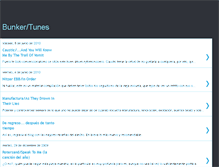 Tablet Screenshot of bunkertunes.blogspot.com