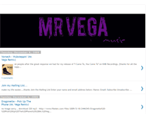 Tablet Screenshot of mrvegamusic.blogspot.com
