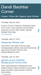 Mobile Screenshot of dandibachtiar.blogspot.com