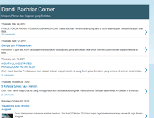 Tablet Screenshot of dandibachtiar.blogspot.com