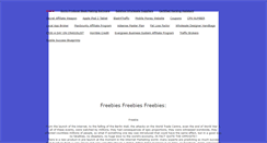 Desktop Screenshot of freebiesfreebiesfreebies.blogspot.com