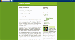 Desktop Screenshot of johnnybonner.blogspot.com