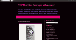 Desktop Screenshot of nrfstore2u.blogspot.com
