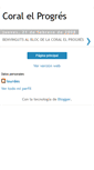 Mobile Screenshot of coralelprogres.blogspot.com