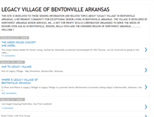 Tablet Screenshot of legacyvillage.blogspot.com