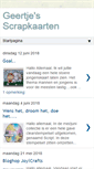 Mobile Screenshot of geertjesscrapkaarten.blogspot.com
