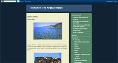 Desktop Screenshot of aegeanregion.blogspot.com