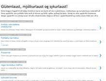 Tablet Screenshot of krakkamatur.blogspot.com