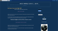 Desktop Screenshot of miss-world2015.blogspot.com