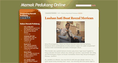 Desktop Screenshot of mamakpedukang.blogspot.com