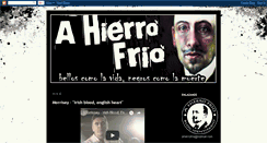 Desktop Screenshot of ahierrofrio.blogspot.com
