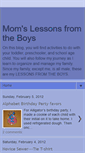 Mobile Screenshot of lessonsfromboys.blogspot.com