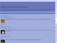 Tablet Screenshot of lessonsfromboys.blogspot.com