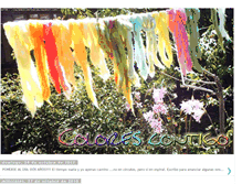 Tablet Screenshot of colorescontigo.blogspot.com