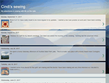 Tablet Screenshot of cindissewing.blogspot.com
