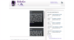 Desktop Screenshot of bioskincare.blogspot.com