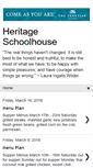 Mobile Screenshot of heritageschoolhouse.blogspot.com