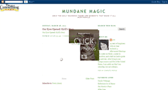 Desktop Screenshot of mundanemagic.blogspot.com