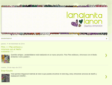 Tablet Screenshot of lanalanitalanon.blogspot.com