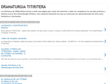 Tablet Screenshot of dramaturgiatitiritera.blogspot.com