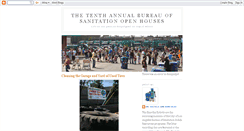 Desktop Screenshot of bureauofsanitationopenhouses.blogspot.com