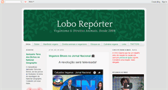 Desktop Screenshot of loboreporter.blogspot.com