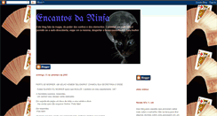 Desktop Screenshot of encantosdaninfa.blogspot.com