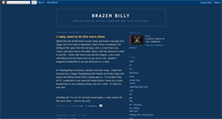 Desktop Screenshot of brazenbilly.blogspot.com
