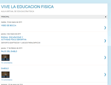 Tablet Screenshot of chechueducacionfisica.blogspot.com