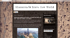 Desktop Screenshot of glamazonesbravenewworld.blogspot.com