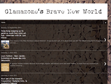 Tablet Screenshot of glamazonesbravenewworld.blogspot.com