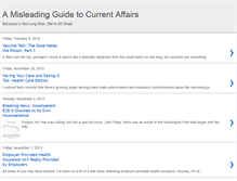 Tablet Screenshot of misleadingguidetocurrentaffairs.blogspot.com