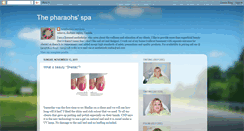 Desktop Screenshot of pharaohsspa.blogspot.com