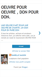 Mobile Screenshot of oeuvre-pour-oeuvre.blogspot.com