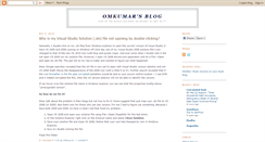 Desktop Screenshot of 0mkumar.blogspot.com