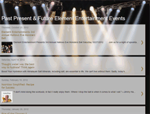Tablet Screenshot of elemententertainment.blogspot.com