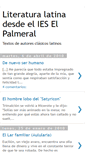 Mobile Screenshot of literaturapalmeral.blogspot.com