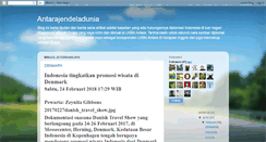 Desktop Screenshot of antarajendeladunia.blogspot.com