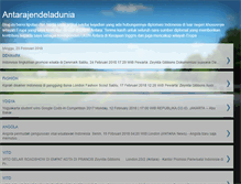 Tablet Screenshot of antarajendeladunia.blogspot.com