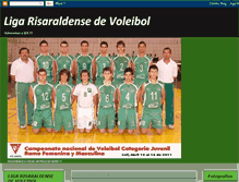 Tablet Screenshot of ligarisaraldensedevoleibol.blogspot.com