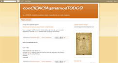 Desktop Screenshot of concienciaganamostodos.blogspot.com