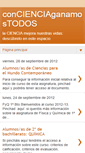 Mobile Screenshot of concienciaganamostodos.blogspot.com