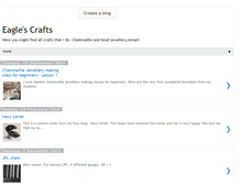 Tablet Screenshot of eaglesbeads.blogspot.com